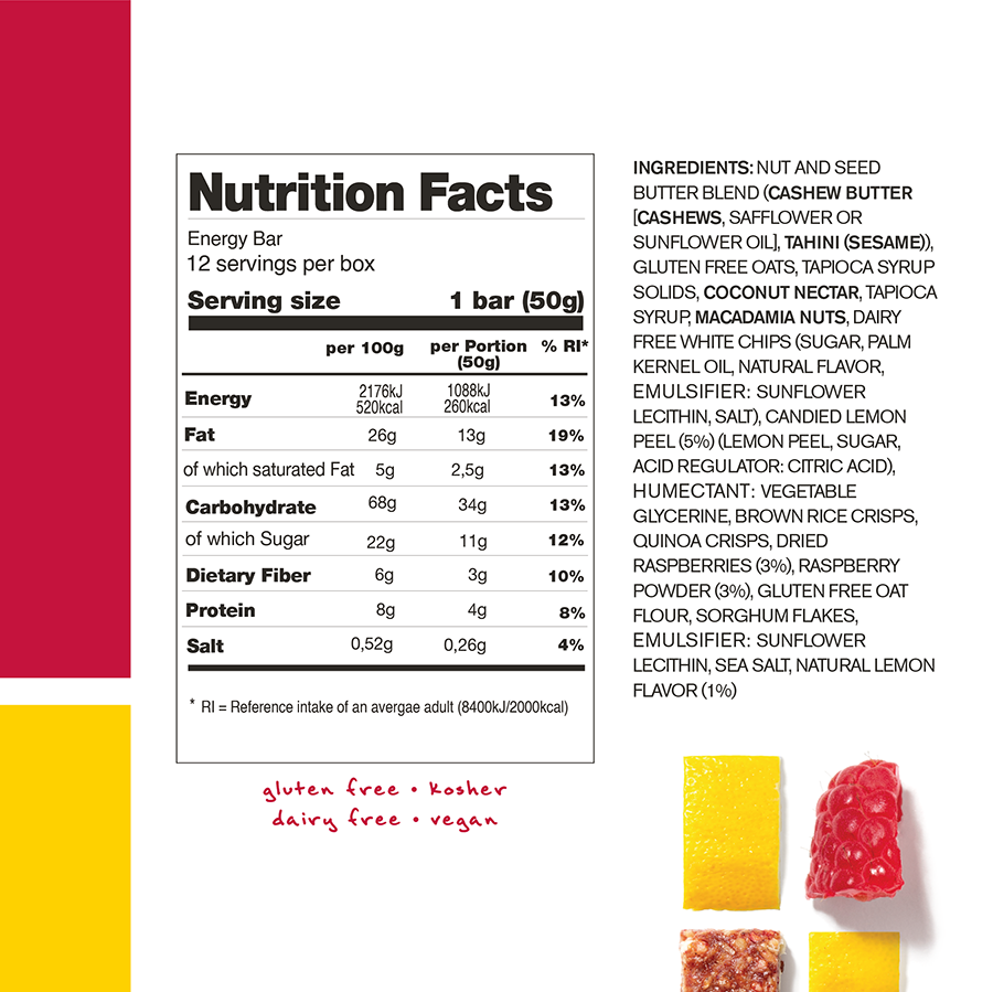 Nutritional Table